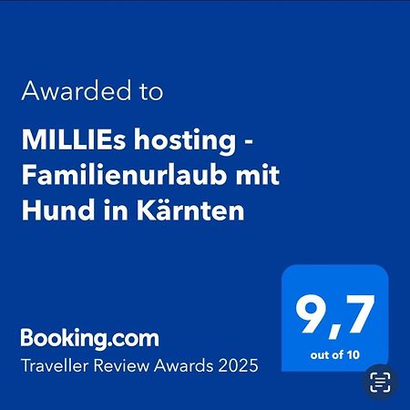 Millies Hosting - Familienurlaub Mit Hund In Kaernten Daire Sankt Paul im Lavanttal Dış mekan fotoğraf