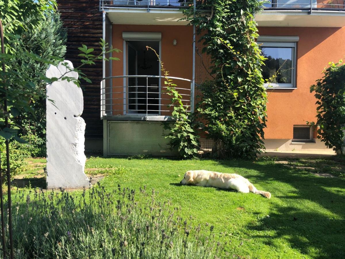 Millies Hosting - Familienurlaub Mit Hund In Kaernten Daire Sankt Paul im Lavanttal Dış mekan fotoğraf